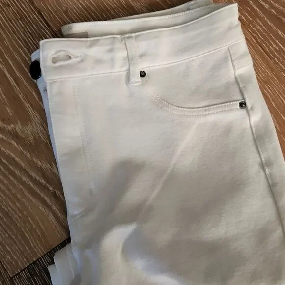 Clearance - White Skinny Fit Pants - Picture 5 of 5